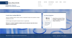Desktop Screenshot of millingtonadvisory.com